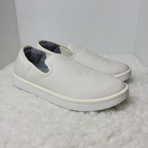 Allbirds Wool Loungers Women's Size 10l White Comfort Casual Slip On Shoes